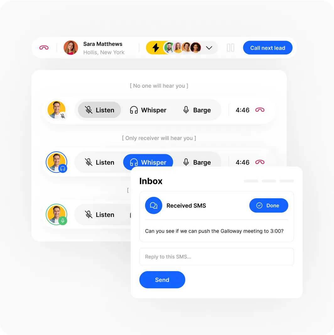 close crm communication tools