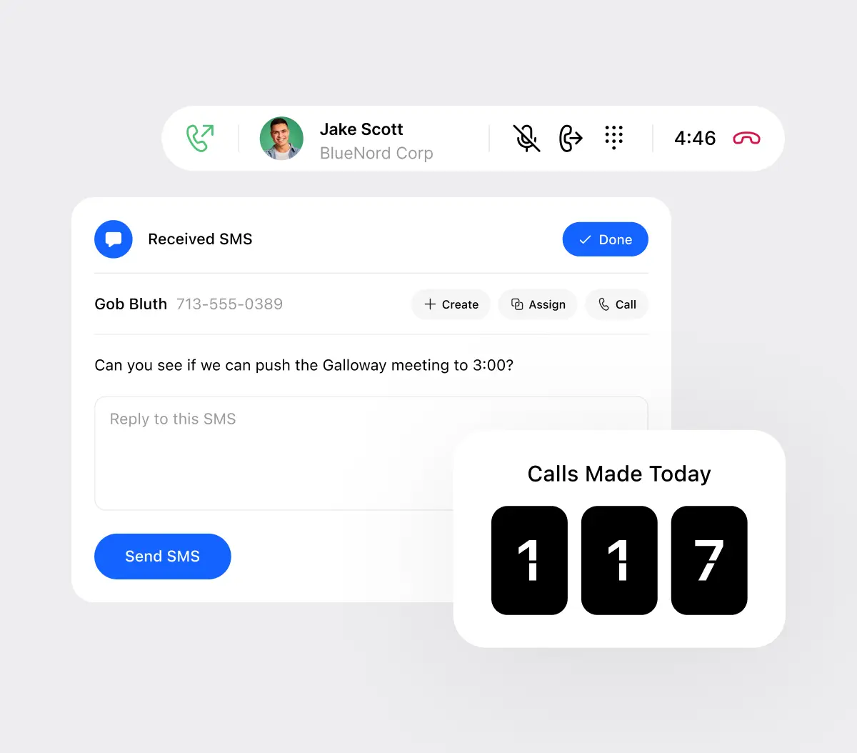 SMS Composer and Calling